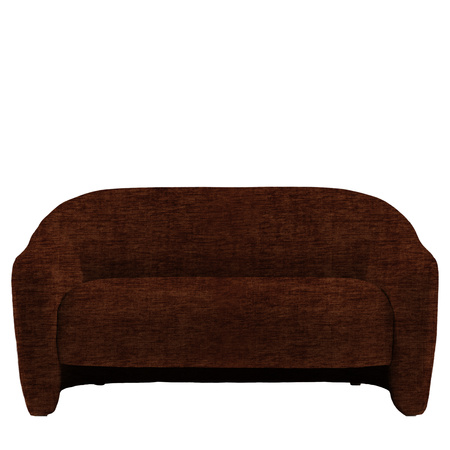 Sofa Arona 2-osobowa – Celine Brandy, 153 × 83,5 × 77 cm