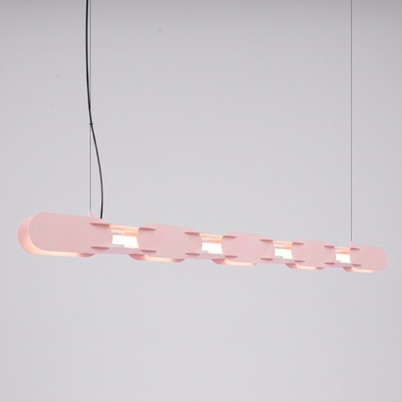 Lampa wisząca CHAIN 158 różowa LED 4000K