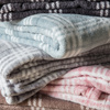 Checkmate Rolled Fleece Silver 1400 x 1800 mm