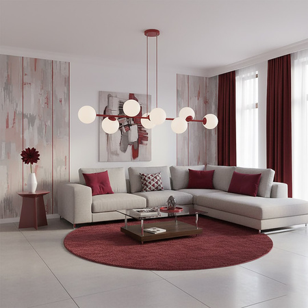 MAGNUS 8 BURGUNDY OPAL