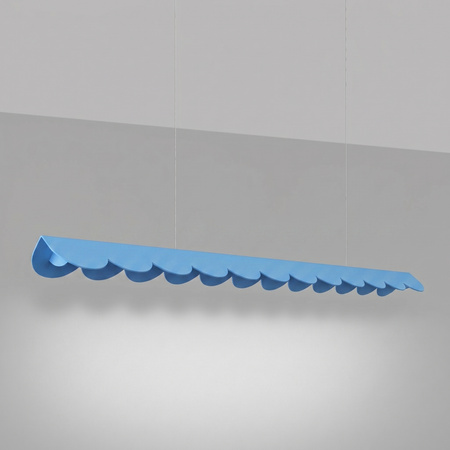 Lampa wisząca BISCUIT 130 błękitna LED 4000K