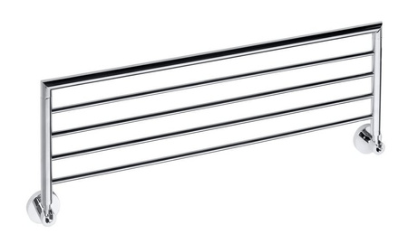 X-ROUND półka na ręczniki składana 600mm, chrom