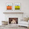 Morning Warmth Framed Art 600x30x700mm