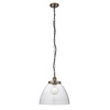 Hansen Grand 1 Pendant Light Brushed Silver