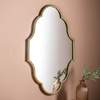 Lustro Castello Gold 560 x 30 x 900 mm