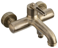 BEBÉ bateria wannowa ścienna, brąz