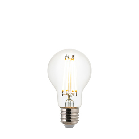 Żarówka LED – ciepła biel, 3.8W LED E27 ciepła biel, 2700 K, 6 × 6 × 10,5 cm