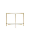 Stolik konsolowy Hudson Champagne 1000 x 350 x 750 mm