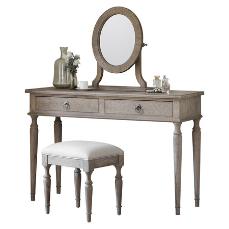 Taboret toaletowy Mustique 440 x 340 x 450 mm
