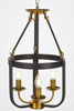 LAMPA WISZĄCA LOFT CZARNO-MOSIĘŻNA BERLING W3