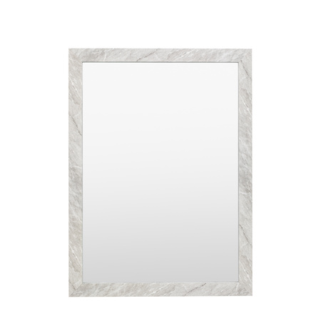 Romano Rectangle Mirror Marbled White 570x770mm