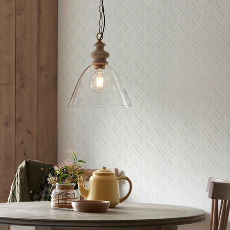 Cotswold 1 Pendant Light Natural Ash