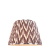 Zigzag Shade Pearl Grey Fabric 275x280x400mm