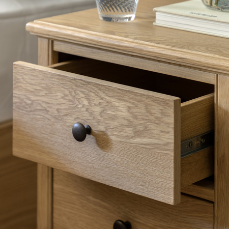 Malvern 2 Drawer Bedside 450x400x600mm