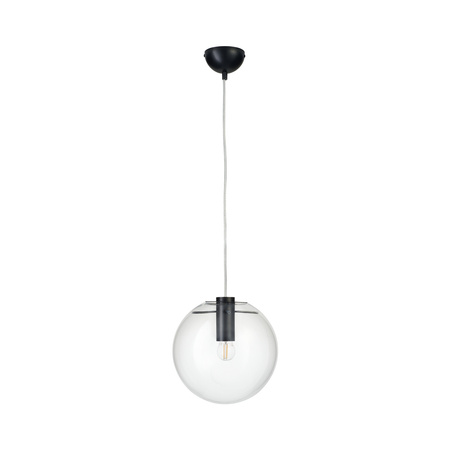 Lampa wisząca TONDA czarna 25 cm