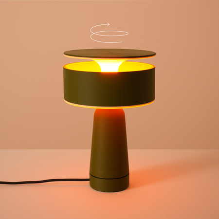 Lampa biurkowa AXO zielona oliwka