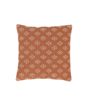 Lanzo Woven Cushion Terracotta 450x450mm