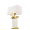 LAMPA NOCNA GLAMOUR BIAŁO-MOSIĘŻNA DAVOS