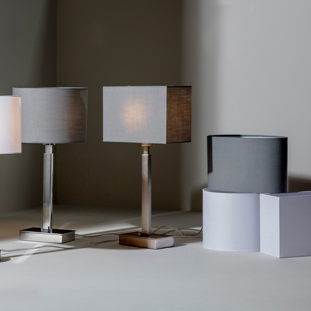 Rectangular 1 Shade Light Grey 170x270x120mm