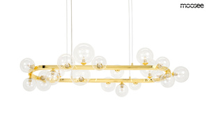 MOOSEE lampa wisząca ALURE OVAL 120       złota