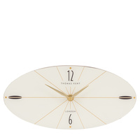 Greenwich Mantel Clock Dark Walnut 130x270x55mm