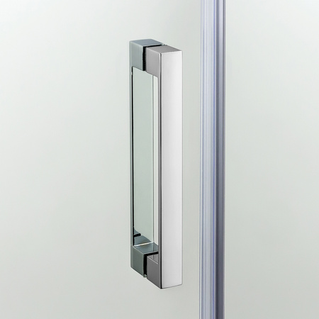 Kabina prysznicowa NEW KOMFORT 1D półokrągła R55 U 90x90x195 szkło czyste 6mm Active Shield 2.0