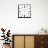 Garrick Grand Clock White 24in