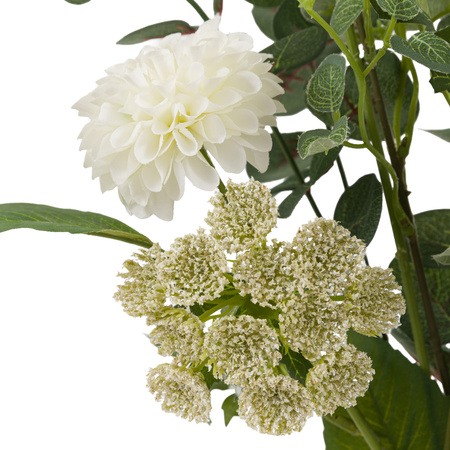 Cream Mixed Wrapped Bouquet 210x310x750mm