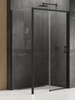 Kabina prysznicowa PRIME BLACK 1D prostokątna L 100x75x200 szkło czyste 6mm Active Shield 2.0