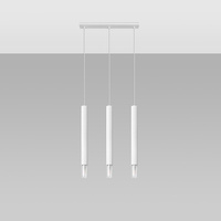 Lampa wisząca WEZYR 3 biała