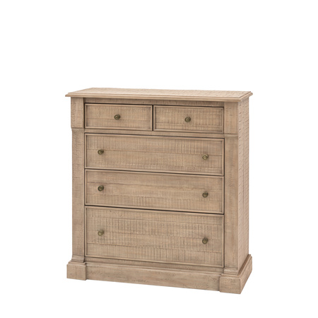 Vancouver 5 Drawer Chest 1070x475x1130mm