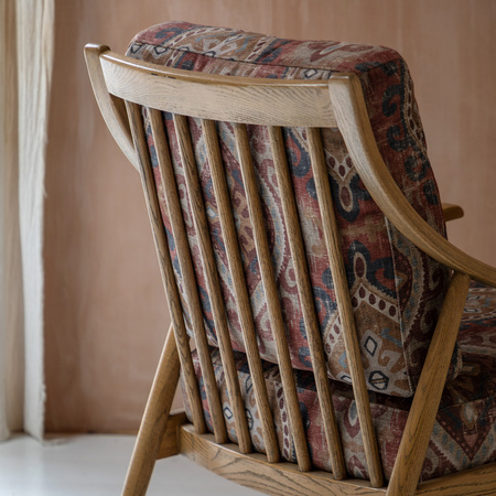 Reliant Armchair Zari Jacquard 630x815x900mm