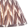 Zigzag Shade Pearl Grey Fabric 180x140x300mm