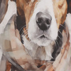 Jack Framed Canvas 380x30x380mm
