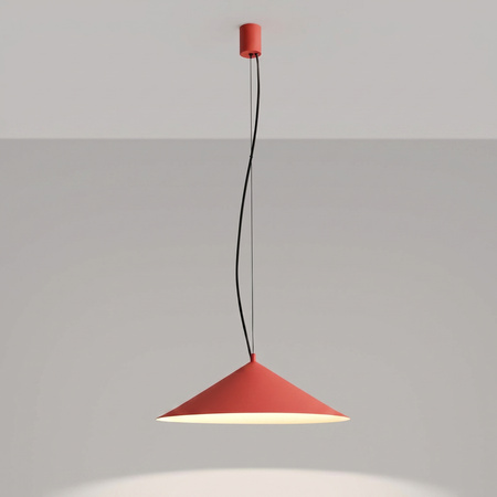 Lampa wisząca FINT czerwona LED 3000K