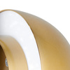 Lampa ścienna BUTTON, 16 cm - LED, złoty, półkulisty