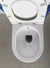 INFINITY CLEANWASH WC wiszące, z dyszą bidetową i zaworem, Rimless, 36,5x53cm, biały