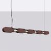 Lampa wisząca CHAIN 158 brązowa LED 3000K