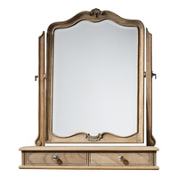 Eleganckie lustro toaletowe Weathered 600 x 180 x 730 mm