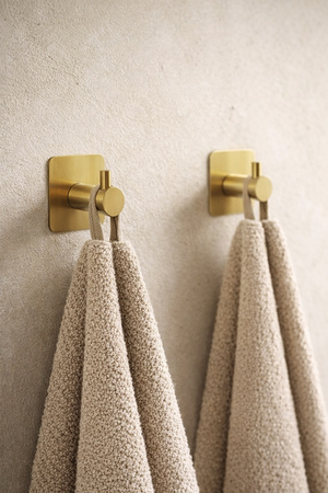 Zestaw 2 haczyków samoprzylepnych SHP     BAROLO złoty