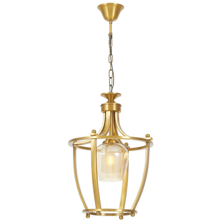 LAMPA WISZĄCA LOFT ZŁOTA BROOKLYN L1