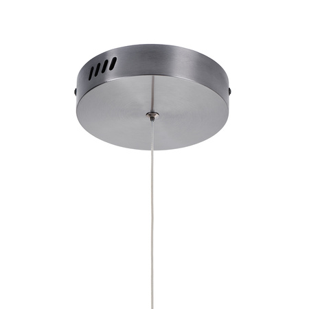 Lampa wisząca CIRCLE 100 cm - LED, ring tytan szczotkowany
