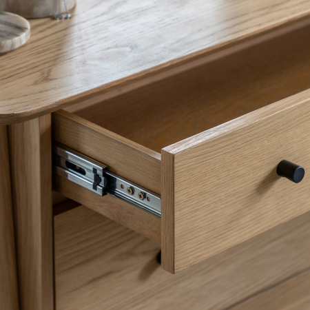 Hatfield 3 Drawer Chest Natural 1060x450x770mm
