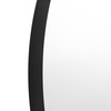 Holworth Round Mirror Black 600x35x600mm