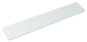 Półka 800x100x8mm, szkło mleczne