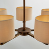 Daley 5 Pendant Antique Bronze
