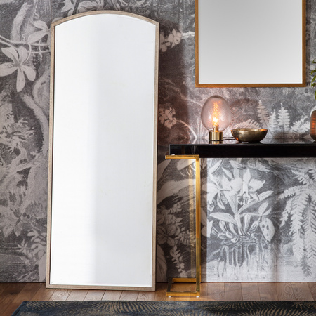 Lustro łukowe Higgins Antyczne srebro 600 x 1500 mm