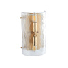 Keller Wall Light Brushed Aged Brass