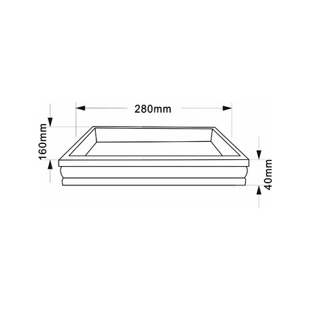 POSH miska stojąca, marmur, beżowy