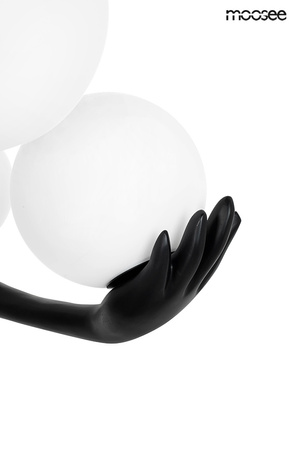 MOOSEE lampa podłogowa HUMAN 180 czarna